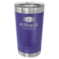 Custom Dark Gray Polar Camel 16 oz. Pint - Purple