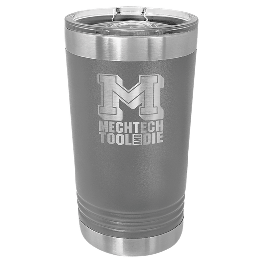Custom Dark Gray Polar Camel 16 oz. Pint