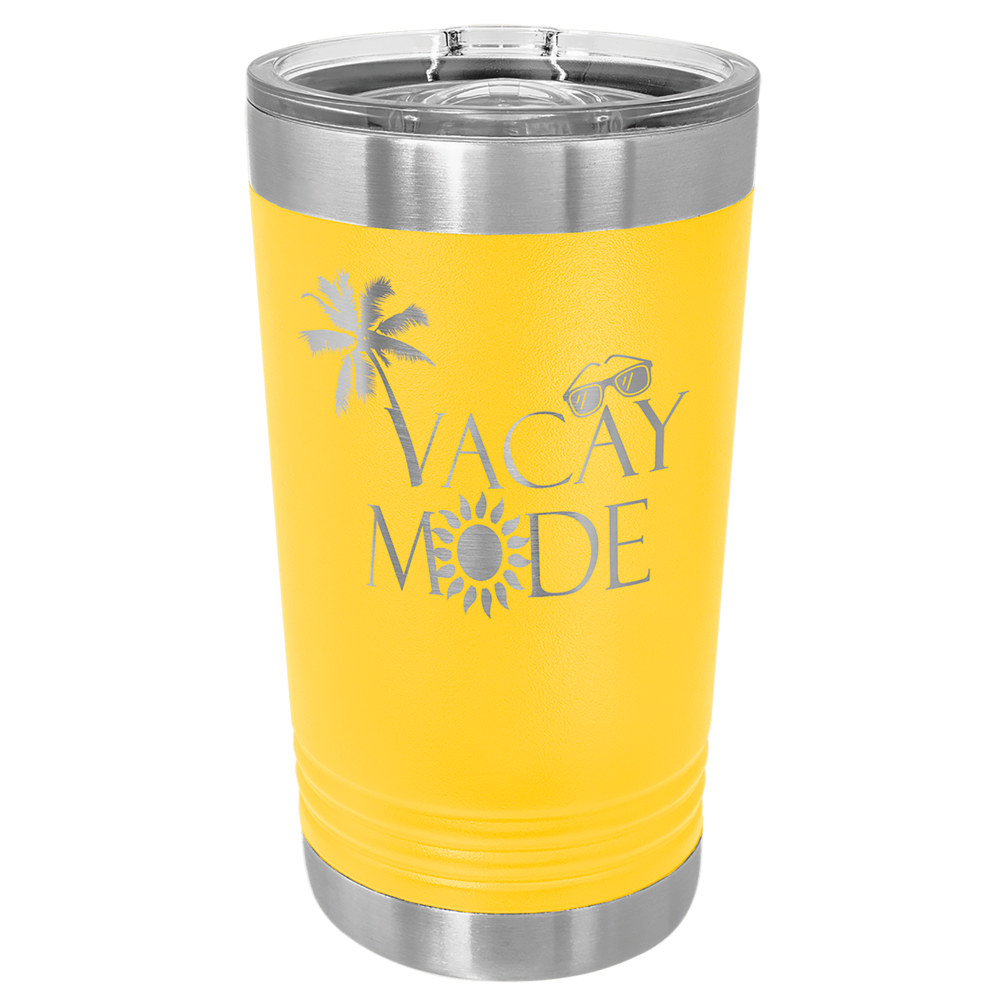 Custom Yellow Polar Camel 16 oz. Pint