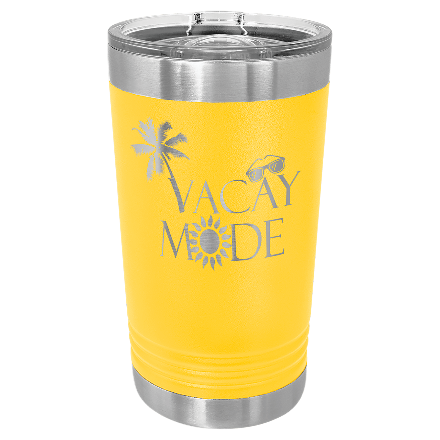 Custom Yellow Polar Camel 16 oz. Pint