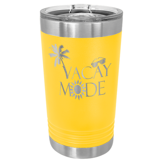 Custom Yellow Polar Camel 16 oz. Pint