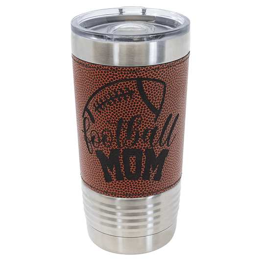 Football Sport Custom Laser Engraved Tumbler