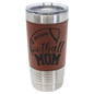 Football Sport Custom Laser Engraved Tumbler