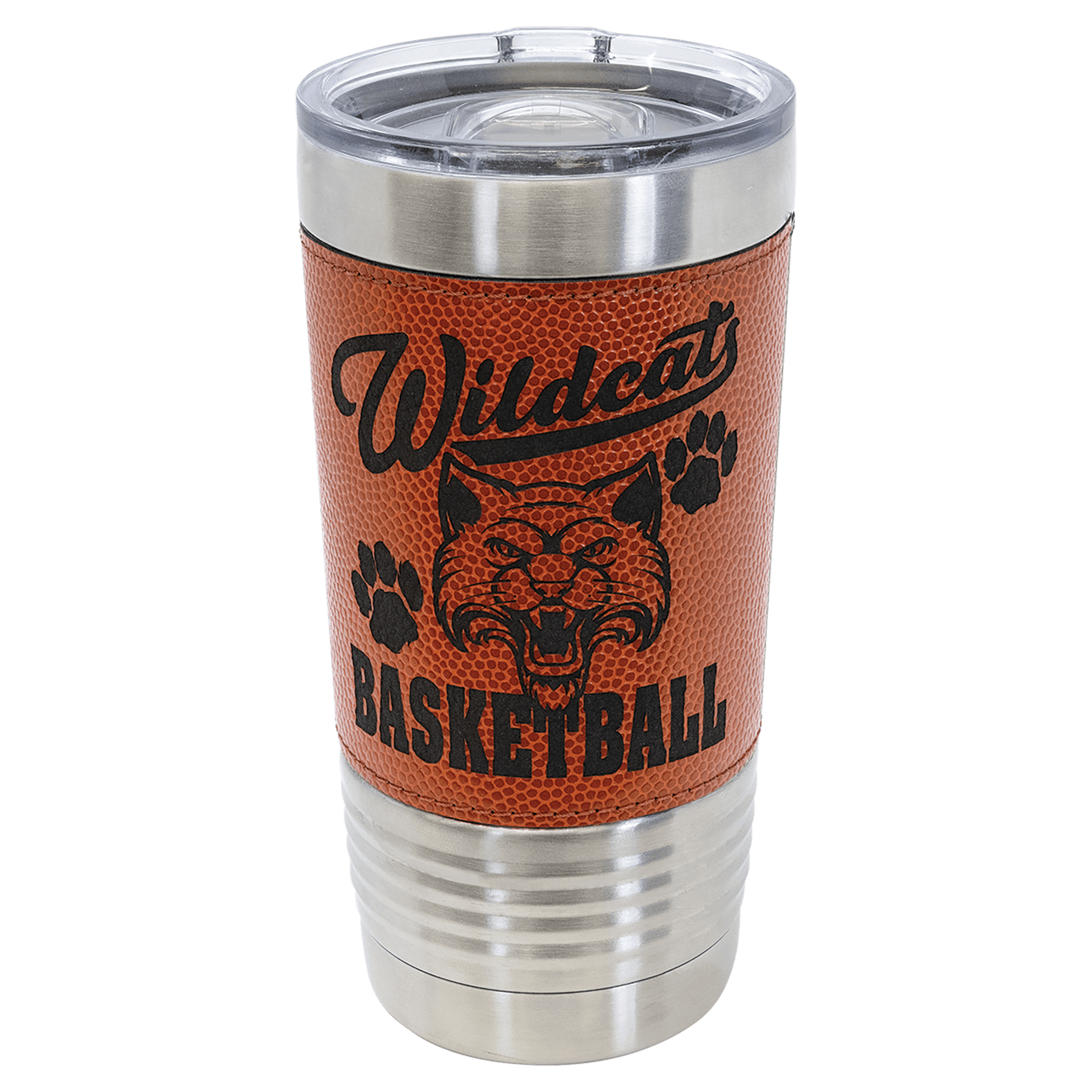 Basketball Sport Custom Laser Engraved Tumbler