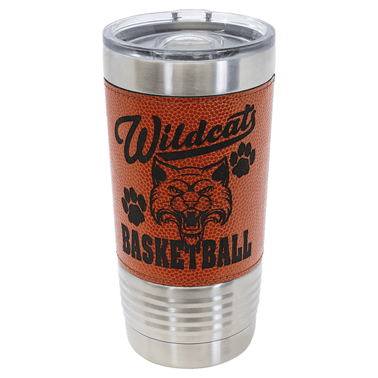 Basketball Sport Custom Laser Engraved Tumbler