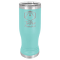 Custom Teal Polar Camel 14 oz. Pilsner