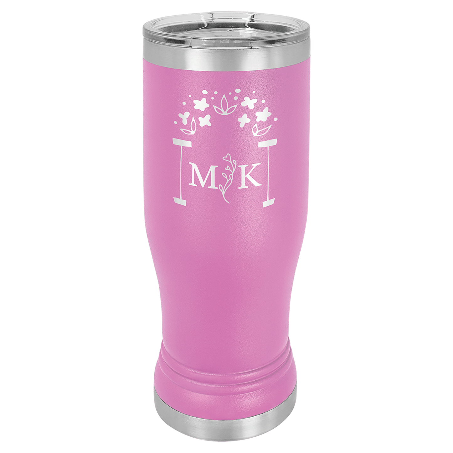 Custom Light Purple Polar Camel 14 oz. Pilsner