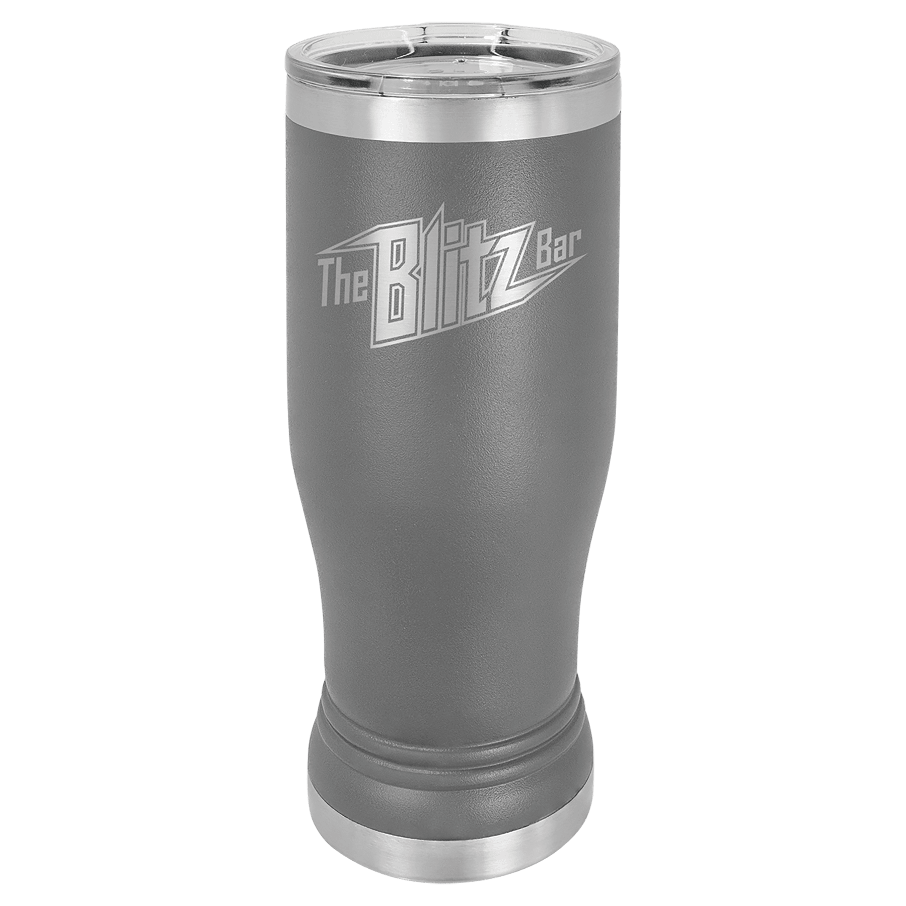 Custom Dark Gray Polar Camel 14 oz. Pilsner