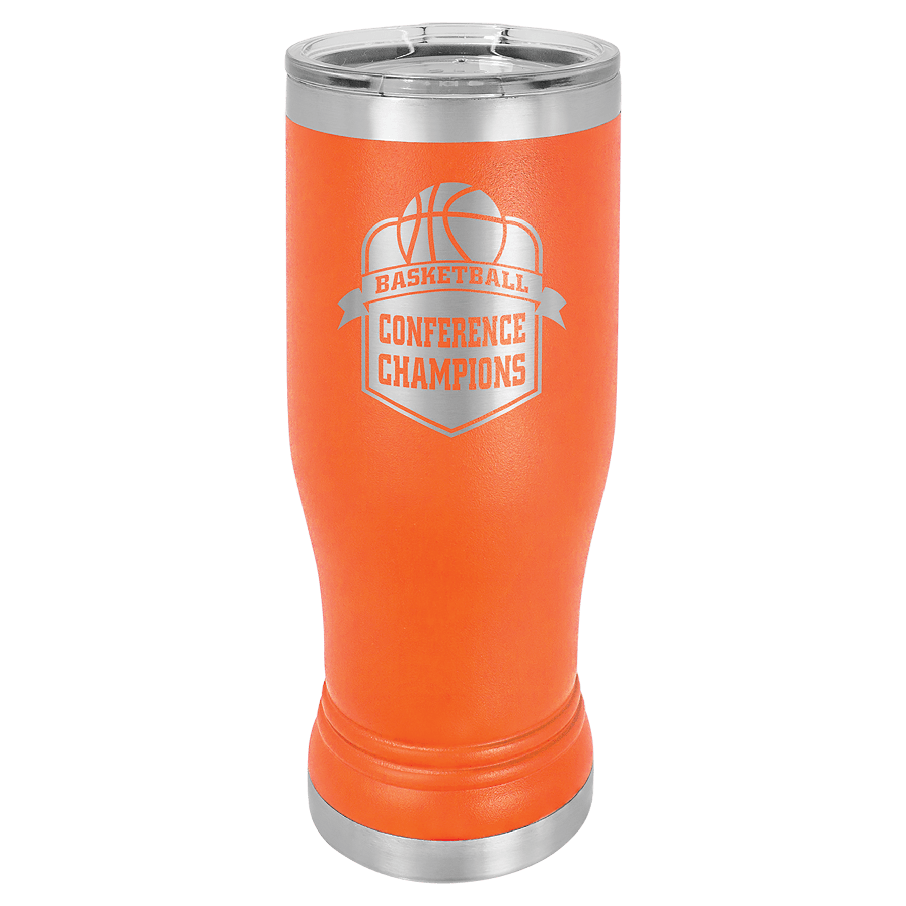 Custom Orange Polar Camel 14 oz. Pilsner