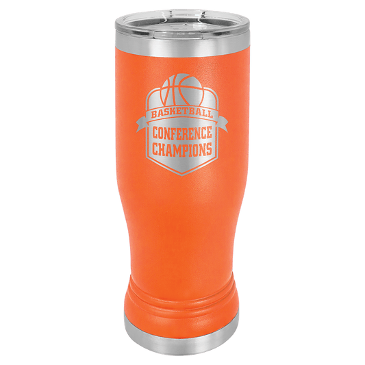 Custom Orange Polar Camel 14 oz. Pilsner