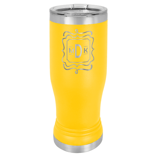 Custom Yellow Polar Camel 14 oz. Pilsner