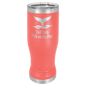 Custom Coral Polar Camel 14 oz. Pilsner