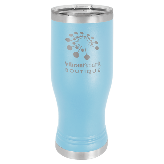 Custom Light Blue Polar Camel 20 oz. Pilsner