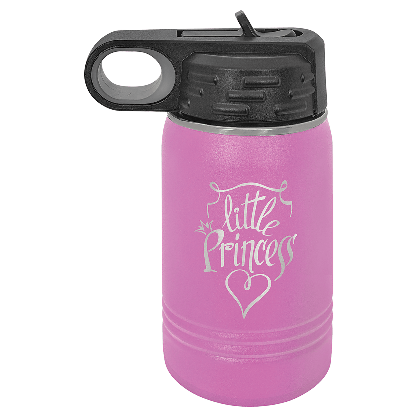 Light Purple 12 oz. Polar Camel Water Personalized Water Bottle