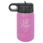 Light Purple 12 oz. Polar Camel Water Personalized Water Bottle