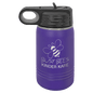 Purple 12 oz. Polar Camel Water Personalized Water Bottle