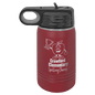 Maroon 12 oz. Polar Camel Water Personalized Water Bottle