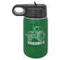 Green 12 oz. Polar Camel Water Personalized Water Bottle