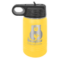 Yellow 12 oz. Polar Camel Water Personalized Water Bottle
