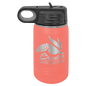 Coral 12 oz. Polar Camel Water Personalized Water Bottle