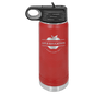 Red 20 oz. Polar Camel Water Personalized Water Bottle
