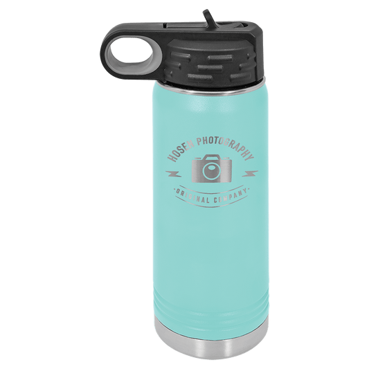 Teal 20 oz. Polar Camel Water Personalized Water Bottle