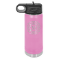 Light Purple 20 oz. Polar Camel Water Personalized Water Bottle