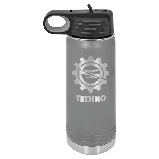 Dark Gray 20 oz. Polar Camel Water Personalized Water Bottle
