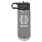 Dark Gray 20 oz. Polar Camel Water Personalized Water Bottle