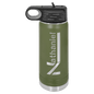 Olive Green 20 oz. Polar Camel Water Personalized Water Bottle
