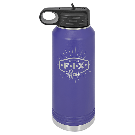 Purple 32 oz. Polar Camel Water Personalized Water Bottles