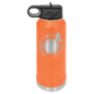 Orange 32 oz. Polar Camel Water Personalized Water Bottles