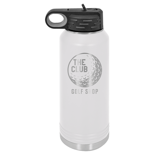 White 32 oz. Polar Camel Water Personalized Water Bottles