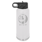 White 32 oz. Polar Camel Water Personalized Water Bottles