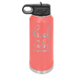 Coral 32 oz. Polar Camel Water Personalized Water Bottles