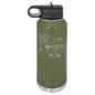 Olive Green 32 oz. Polar Camel Water Personalized Water Bottles