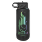 32 oz. Black/Prism ION-Plated Water Personalized Water Bottle
