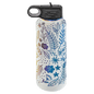 32 oz. White/Prism ION-Plated Water Personalized Water Bottle