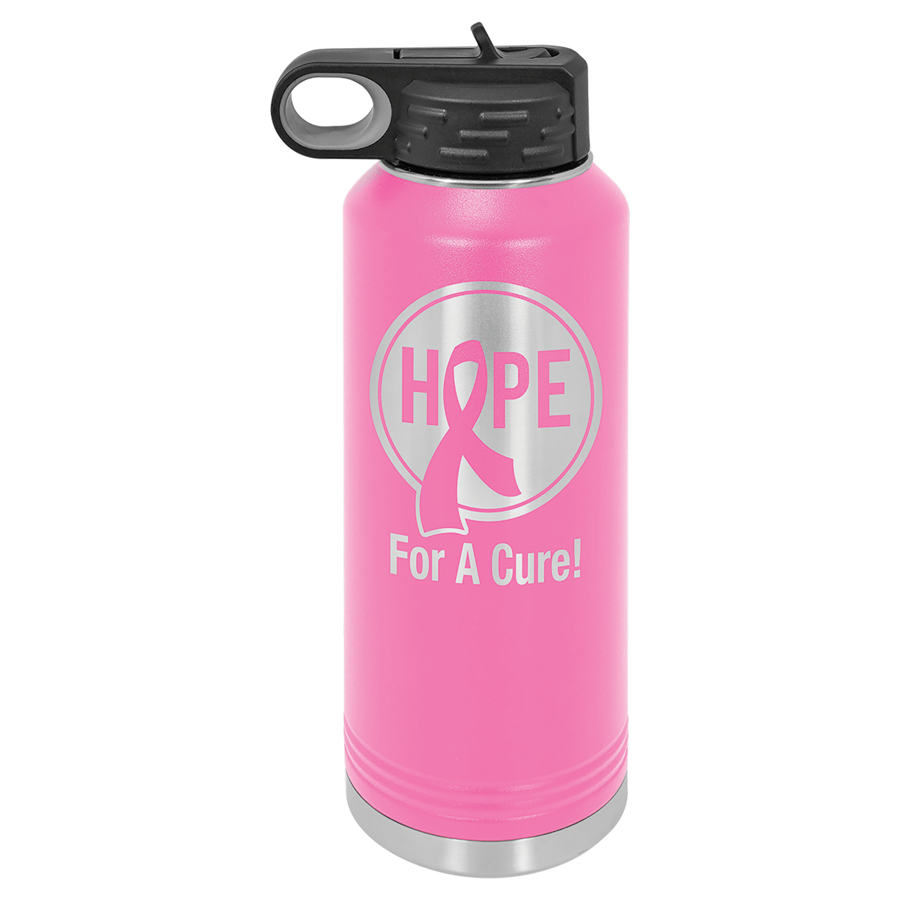 Pink 40 oz. Polar Camel Water Personalized Water Bottle