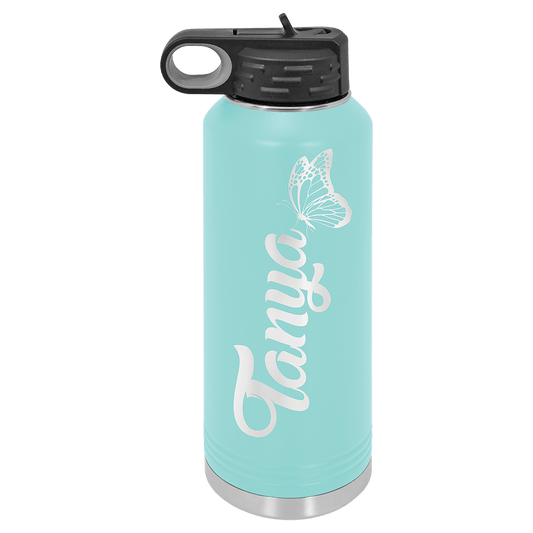 Teal 40 oz. Polar Camel Water Personalized Water Bottle
