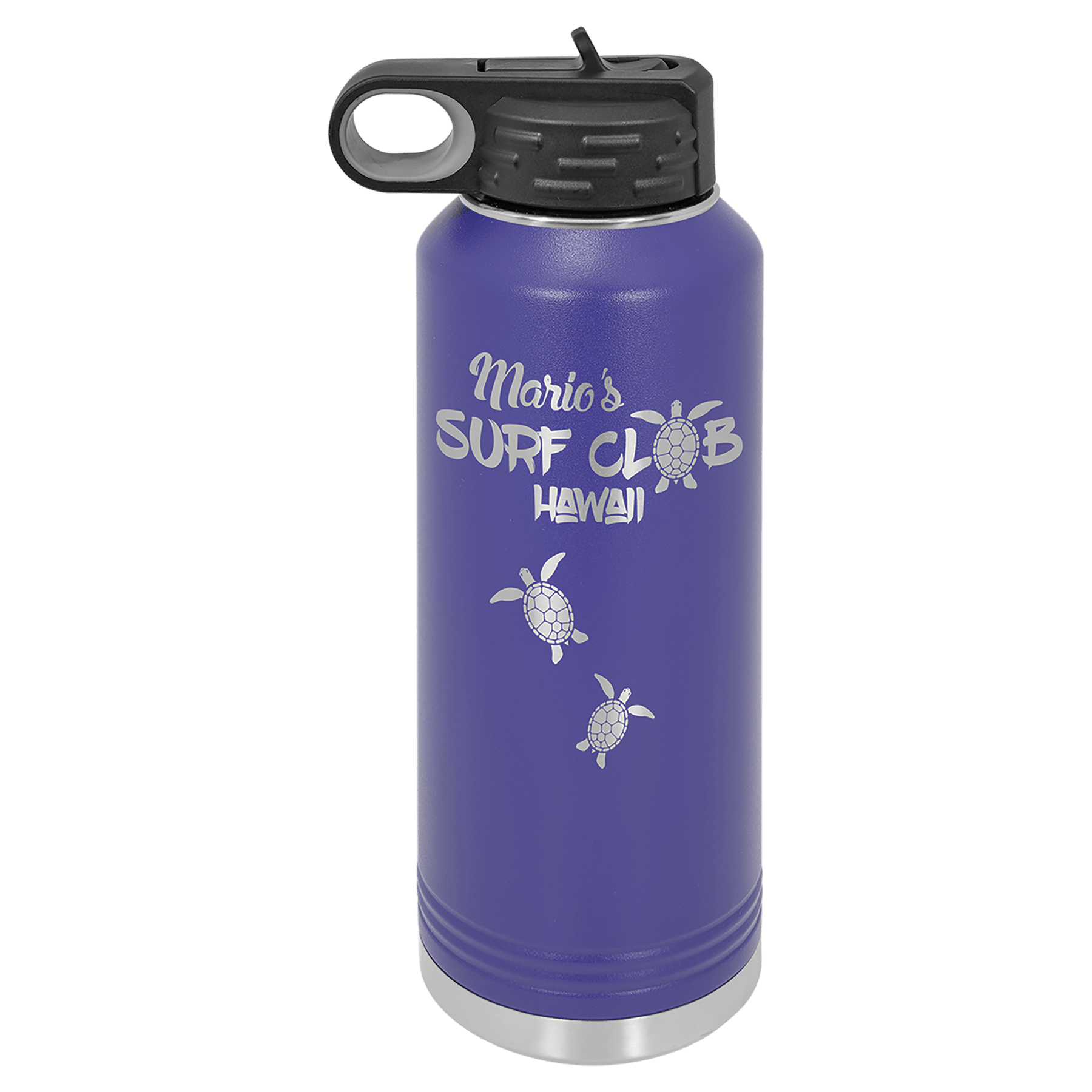 Purple 40 oz. Polar Camel Water Personalized Water Bottle