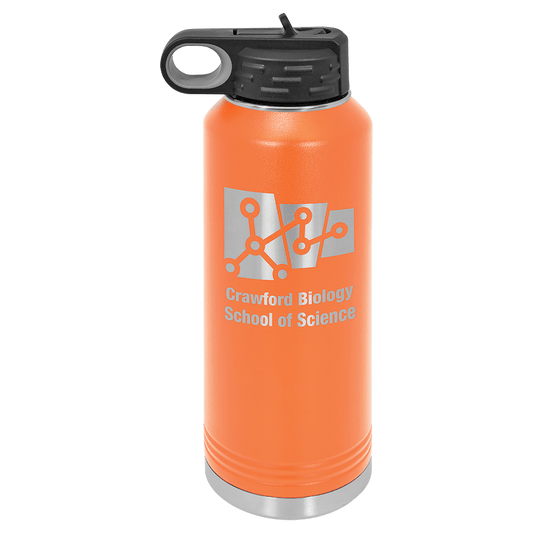 Orange 40 oz. Polar Camel Water Personalized Water Bottle