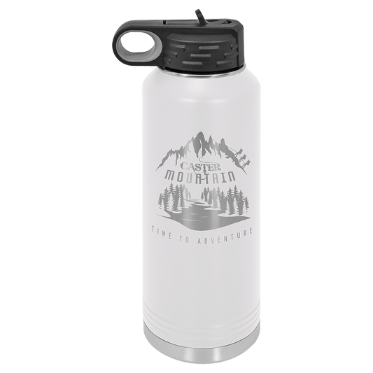 White 40 oz. Polar Camel Water Personalized Water Bottle