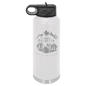 White 40 oz. Polar Camel Water Personalized Water Bottle