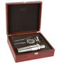 Custom Rosewood Finish Martini Set