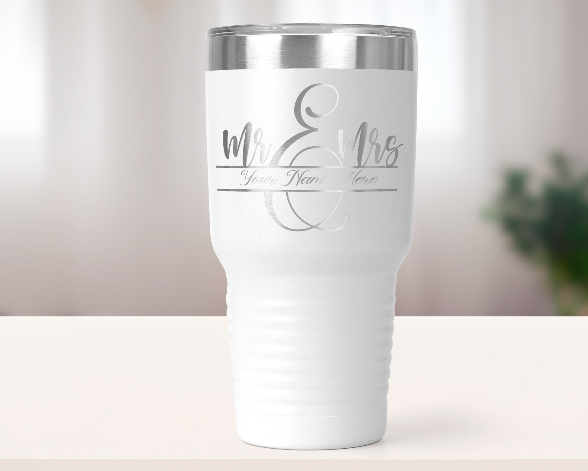 Personalized Bride 30oz Insulated Tumbler | Wedding Gift | Engagement