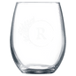 9 oz. Stemless Wine Personalized Glass