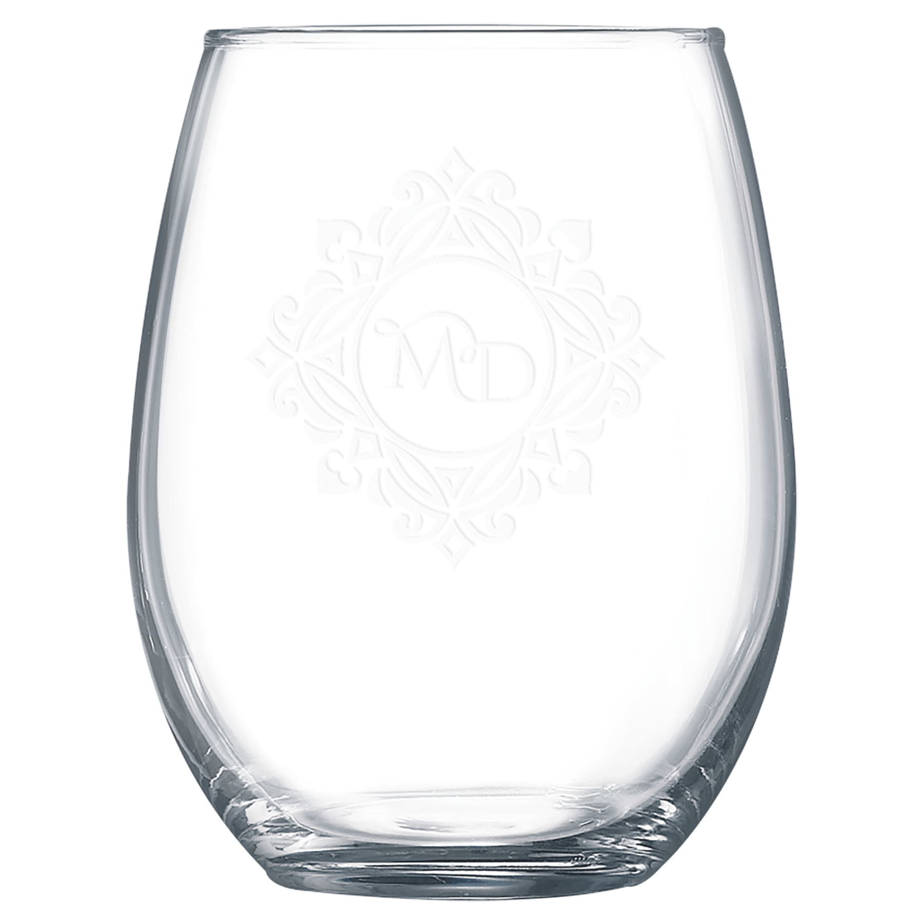 15 oz. Stemless Wine Personalized Glass