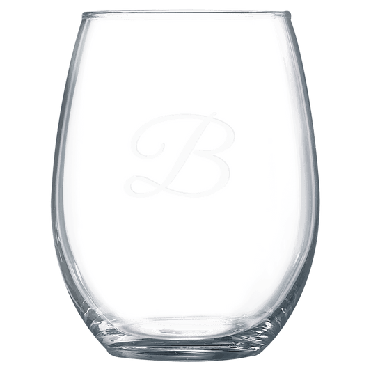 21 oz. Stemless Wine Personalized Glass