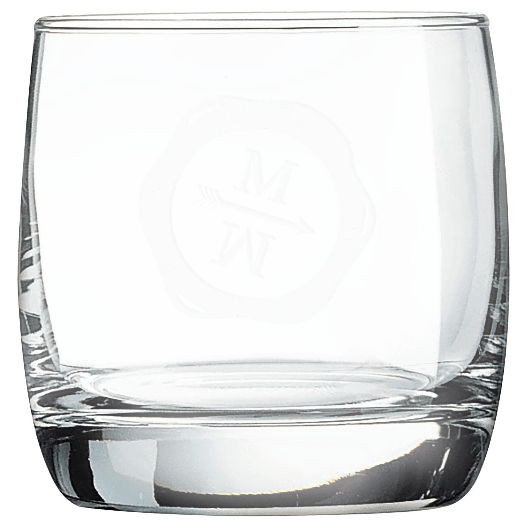 10 oz. On the Rocks Personalized Glass